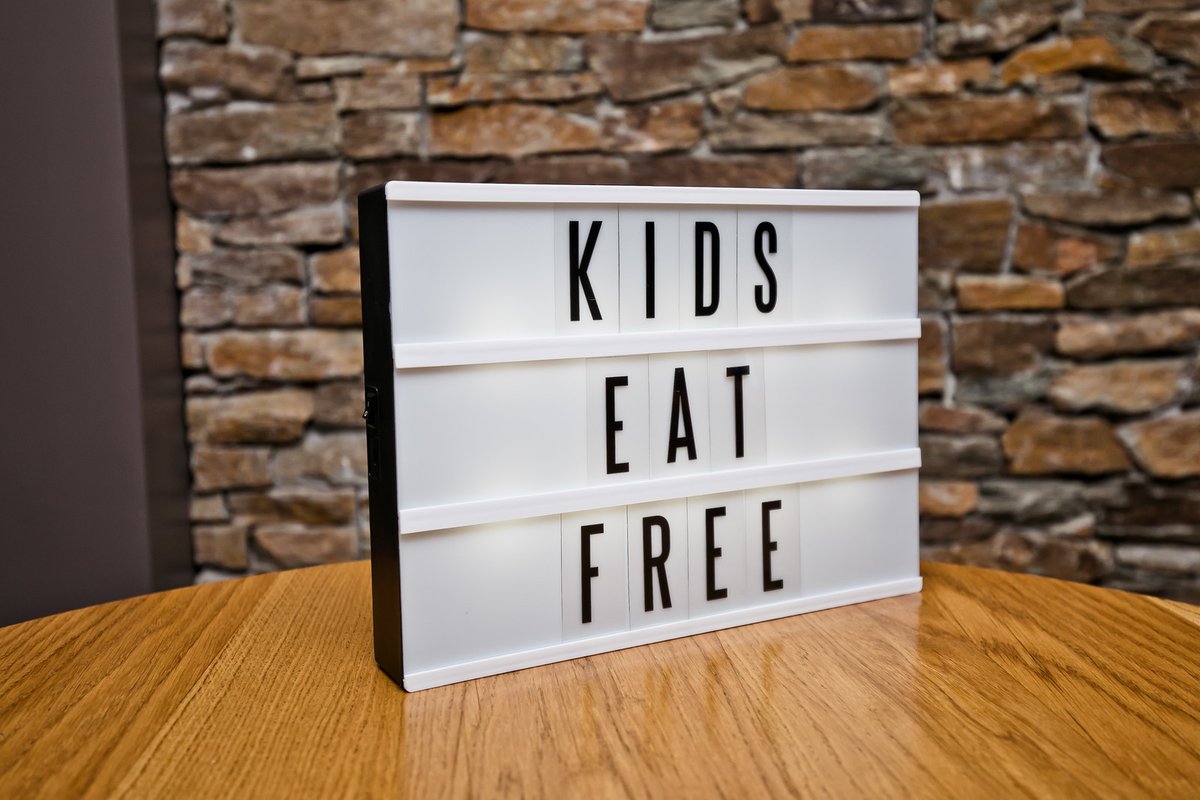 Have you heard? KIDS EAT FREE THIS WEEK🔥

One free kids meal for every adult main before 5pm, up to Friday this week.🙌

Excludes wraps and meze.

#bromleymums #tonbridgemums #tunbridgewellsmums