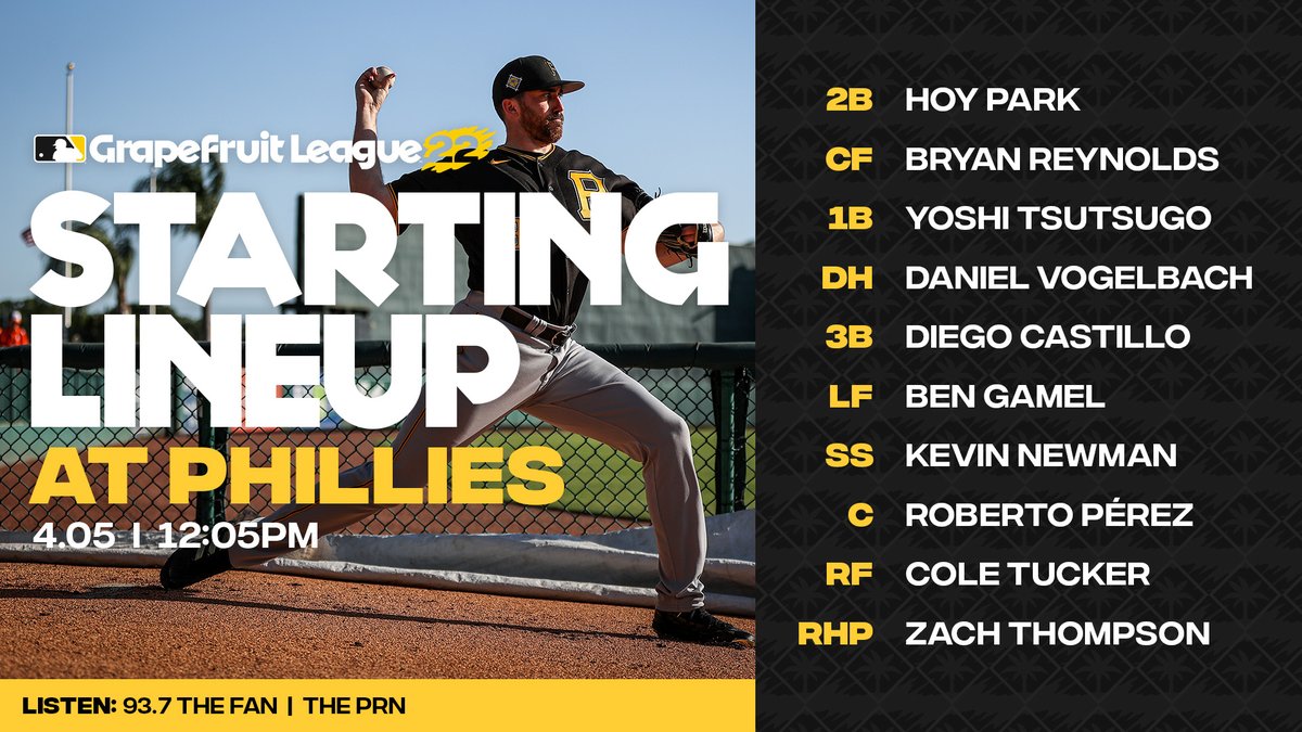Pirates's tweet photo. Last one before the real thing. https://t.co/sxi40ynD9I