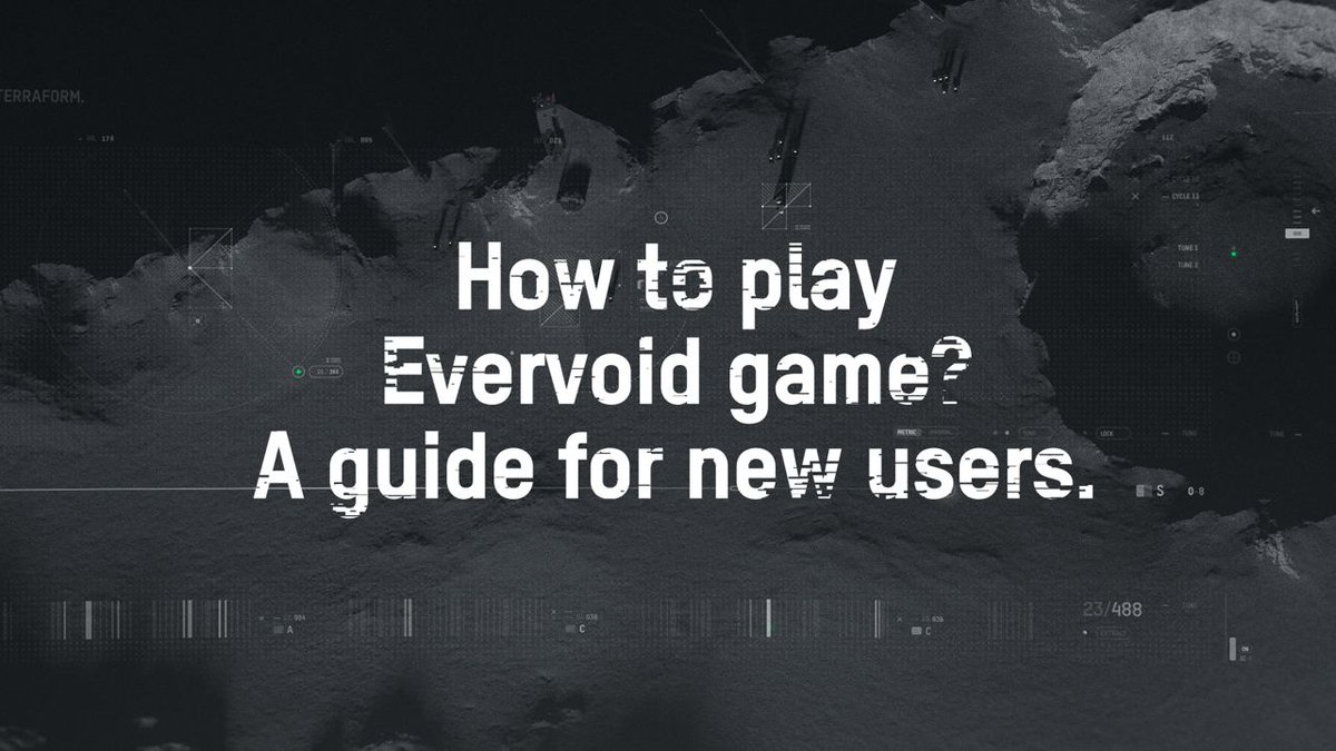 Hey mates, we have just prepared a new article about #Evervoid game: How to play Evervoid. A comprehensive description for the beginners: how to start, how to send a ship on a mission, how to mine GRVX, etc. Also, some features to be launched this year. tiny.cc/zbcquz