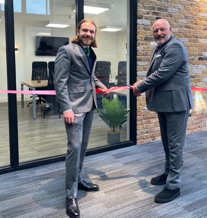 On Friday, the BPC Group celebrated its 26th Birthday.
 
Pictured below Steve Blight company Managing Director and newly promoted Harry Blight our Senior Land Manager, both unveiling our third office. 
 
Welcome to BPC Land. 

#land #newhomes