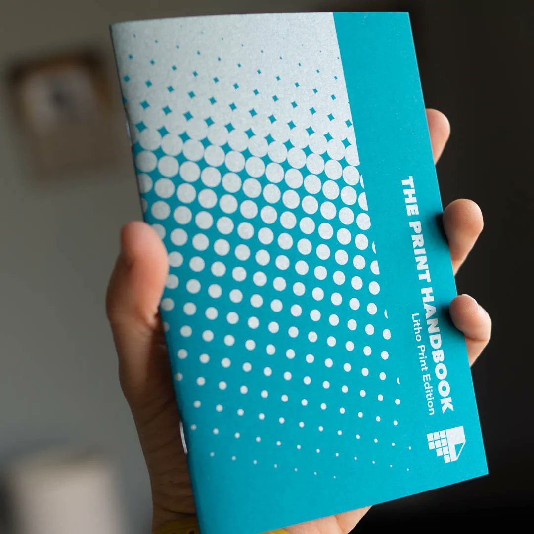 Ooh, a lovely metallic ink cover. I love the look of this on an uncoated paper. #printhandbook #cmyk #hpindigo #litho #digitalprint #illustration #logodesign #branding #color #colour #design #graphicdesign #creative #printproduction #adobe #indesign