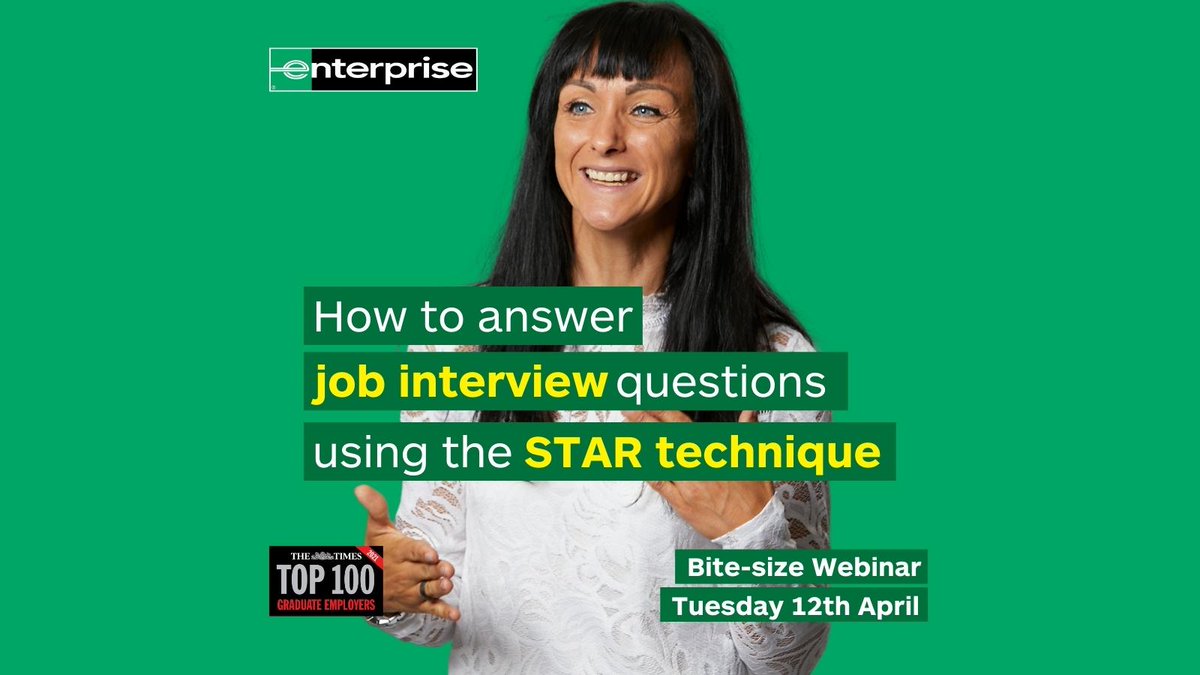 ERAC_Jobs's tweet photo. Using the STAR technique will help answer even the trickiest of job interview questions. We’ll show you how: https://t.co/i9s9uuux28
#employability #webinar #eractips https://t.co/u5rjx7Oiwc