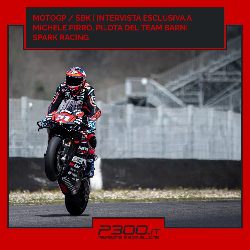 P300it's tweet photo. MotoGP / SBK | Intervista esclusiva a Michele Pirro, pilota del team Barni Spark Racing
✏ di Alyoska Costantino
📄 https://t.co/pZ3GbqaNtp
@ducaticorse @Pirrorider #BarniRacing #ElfCIV #MichelePirro https://t.co/Oa4bhLtQYX