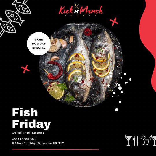 Fish Friday this good friday.