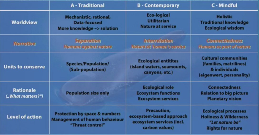 ASCOBANS's tweet image. A plea for mindful conservation at #ECS2022: 

"Fruitful marine mammal conservation will be possible only on the basis of a profound change of our own values and a fundamental change of the societal system we are living in."

-- Fabian Ritter, Director of Research at M.E.E.R.