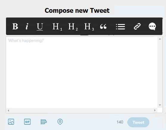 Paisano's tweet photo. Yes @elonmusk to edit button and the #Tweditor for rich text editing options. Why must we endure primitive text composition in the new century? https://t.co/MvCtuloOVo