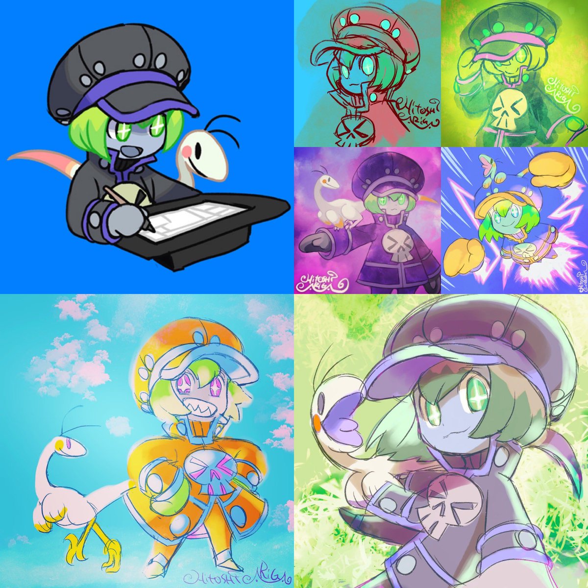 #4月になったのでフォロワーさんに自己紹介しようぜ

絵仕事歴だいたい30余年
プロフとか固定ツイート参照

たまにYouTubeやニコ生やる時に、Live2Dアバター(みくす)でバーチャルロボショタおじさんになりますのだ🤖 