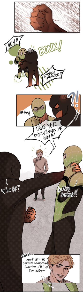 sakuatsu spiderman au part 5 (1) - rescue mission : failed 