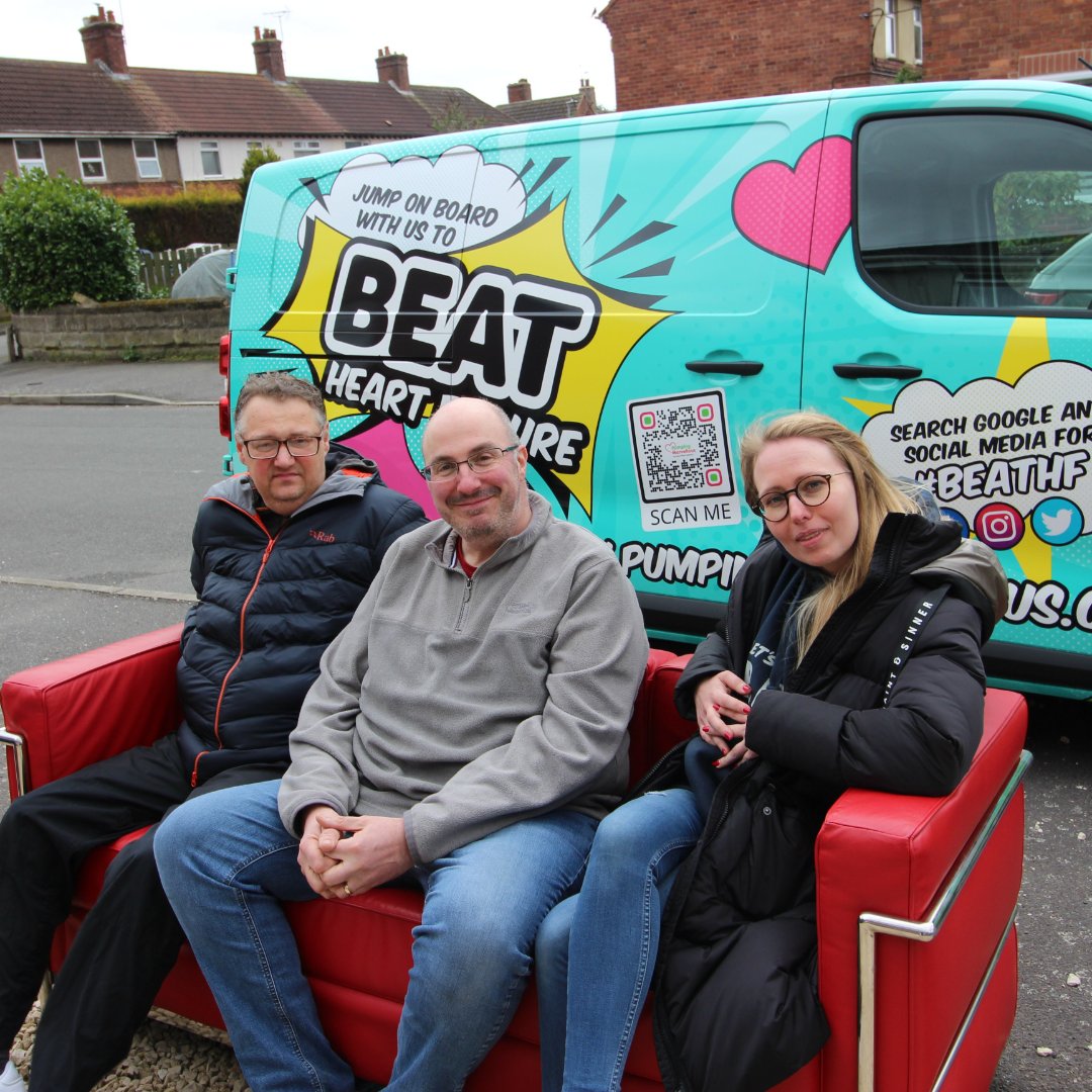 My second stop yesterday was in Nottingham to visit Dan and Dave, two of our fantastic patient educators.

They are brilliant ambassadors for the charity who often volunteer their time to advocate for Pumping Marvellous. 

It was great to see them both #TalkingAboutHeartFailure