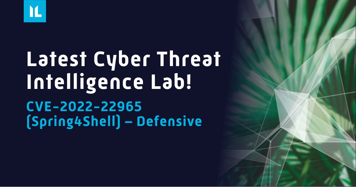 immersivelabs's tweet photo. We have worked around the clock to help our customers handle the critical #Spring4Shell #vulnerability. In addition to #Offensive and #Appsec labs you can now dig into the #Defensive aspect of headlining threats. Book a demo today 👉https://t.co/jufT3kjerx https://t.co/0mRi402Uvn
