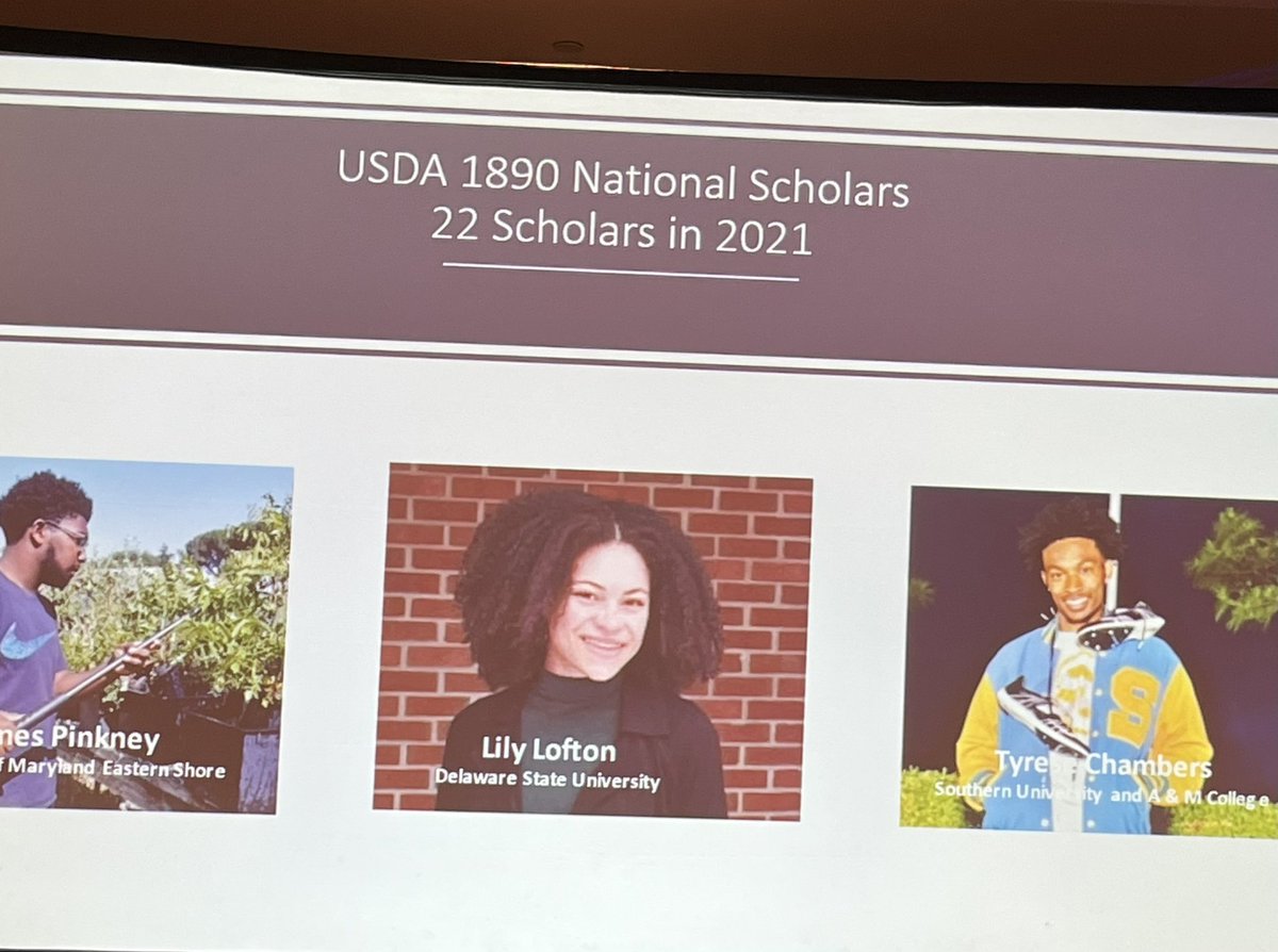 DESUTV_'s tweet photo. @1890ard Honoring Lily Lofton as a star scholar in USDA as she pursues her Ph.D! @DelStateUniv @DSUAgSciTech @DSU1890Scholars @HBCUBuzz https://t.co/9NvDwjOVa5