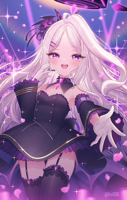 そらさきひな(あいどる)💜🐣💜

#ブルアカ #空崎ヒナ 