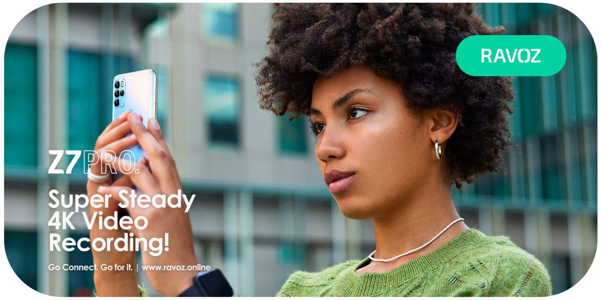 RavozOnline's tweet photo. Ravoz Z7PRO! Now get all the spectacle captured without hassles of blurred movement or shakes with super Steady 4k Video Recording mode! Designed to those who love creating stories!
#Ravoz #Smartphone #RavozZ7PRO #Z7PRO #RavozSmartphone #GoConnectGoForIt https://t.co/joaP1tJaL4