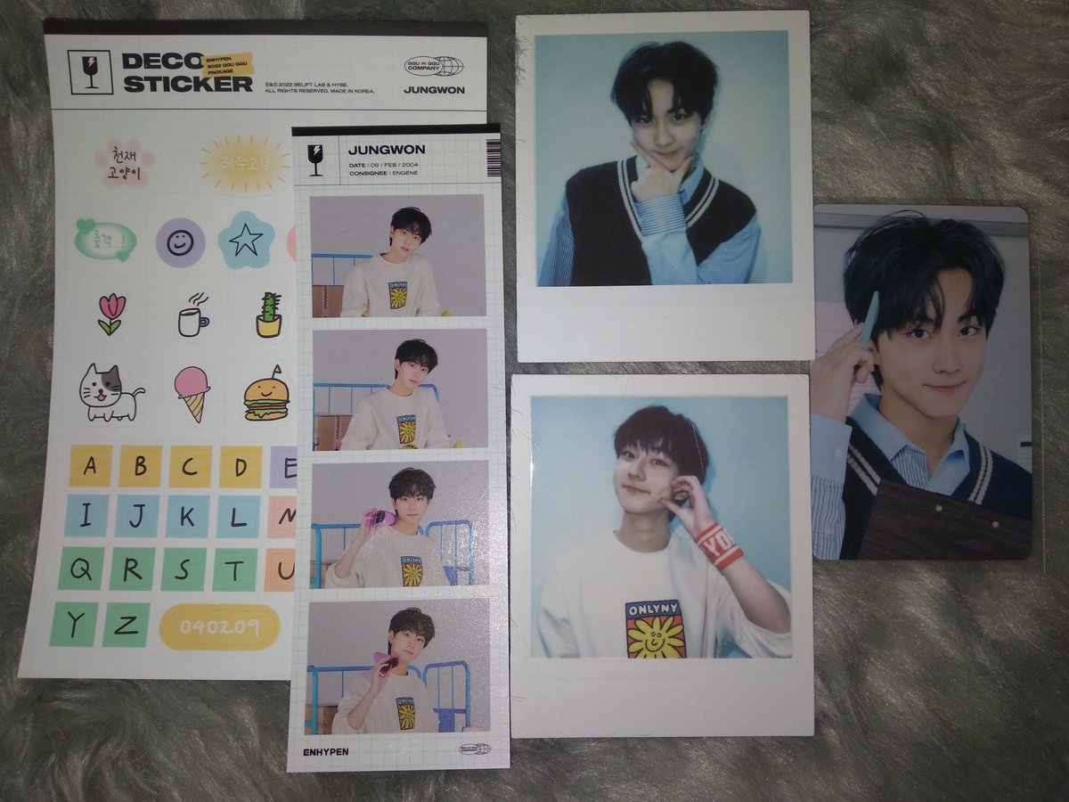 cayenne_kart's tweet photo. wts lfb
Enhypen Ggu Ggu 2022
Onhand and ready to ship

Member set [NRPC, instant photo (2 pcs), deco sticker, filmstrip]

260 each

🔖enhypen jungwon heeseung jay jake sunghoon sunoo ni-ki

mop:gcash/bank transfer
mod:jnt/ggx
loc:pangasinan
#cayenne_kart https://t.co/rdHPlU16At