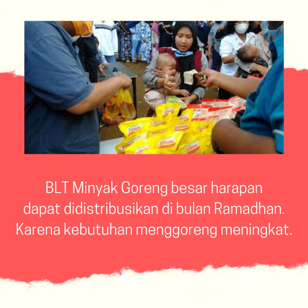 DhaLa_1's tweet photo. #SambutBLTLagi Semoga Dapat didistribusikan di bulan Ramadan ini. 
Ada buat goreng ikan buat sahur. Hehe https://t.co/rjv2aMzpB7
