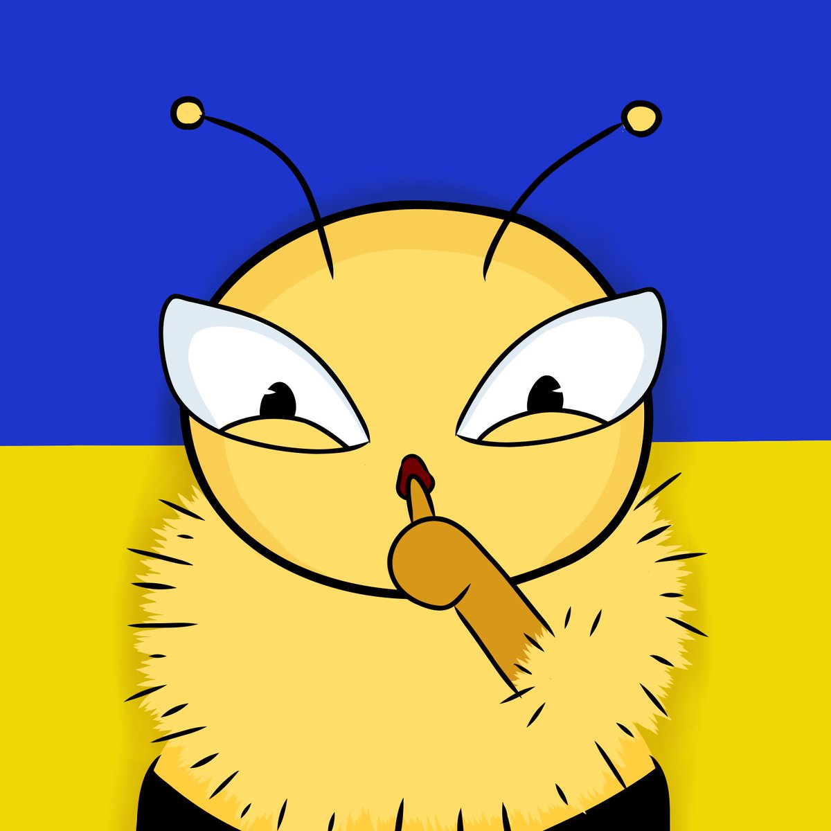 D-3 till two of five special edition Bees being released! With 100 supply of each 80% of the value will be donated to charities supporting Ukraine with each purchase! Will be .03 ETH each. Full disclosure and tracking will be released as evidence.