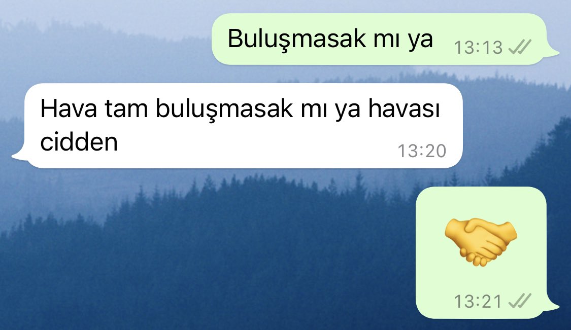 En sevdiğim ilişki biçimi.