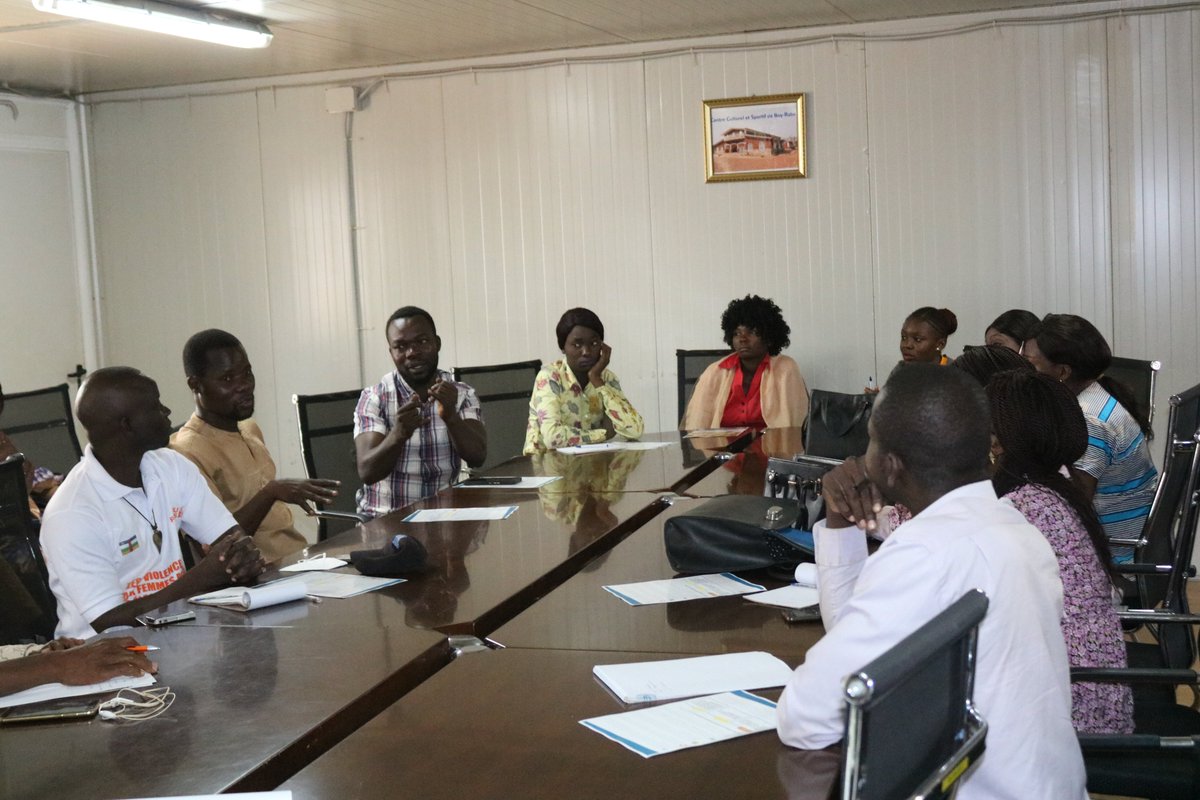 PNUD Centrafrique (@pnud_rca) on Twitter photo Consultations nationales Initiative #Stockholm50 en #Centrafrique : les leaders des associations des jeunes préconisent l'organisation d'une ‘‘Semaine Jeunes et Initiative #Stockholm50’’ avec l'appui du <a href="/PNUD_RCA/">PNUD Centrafrique</a>. Un comité préparatoire mis en place. Consultations nationales Initiative #Stockholm50 en #Centrafrique : les leaders des associations des jeunes préconisent l'organisation d'une ‘‘Semaine Jeunes et Initiative #Stockholm50’’ avec l'appui du <a href="/PNUD_RCA/">PNUD Centrafrique</a>. Un comité préparatoire mis en place.