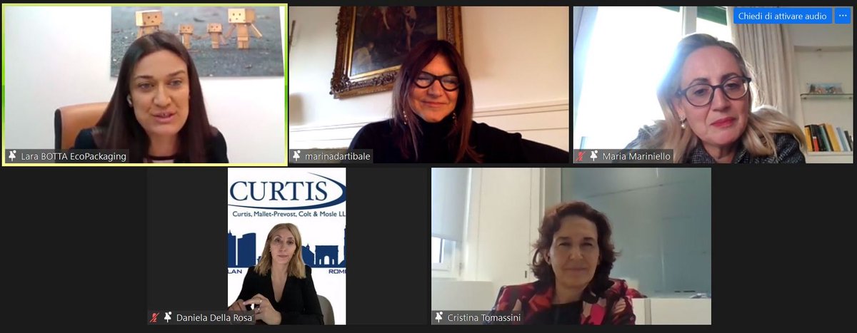 ValoreD's tweet photo. Le Alumnae di #InTheBoardroom si sono ritrovate per parlare degli impatti della guerra in #Ucraina, nell'ambito delle riflessioni che attingono informalmente alle competenze del network. Si sono confrontati @bottalara, Daniela Della Rosa, Cristina Tomassini e Maria Mariniello. https://t.co/LY55BNoQgu