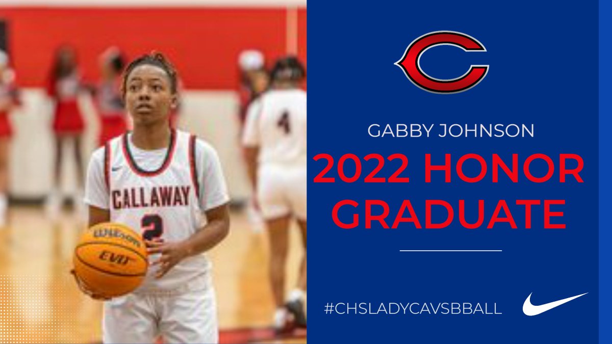 CHSLadyCavs1's tweet photo. Congratulation Gabby on being an 2022 Honor Graduate.
Thanks for putting in work on and off the court! https://t.co/SWg4zYOup0