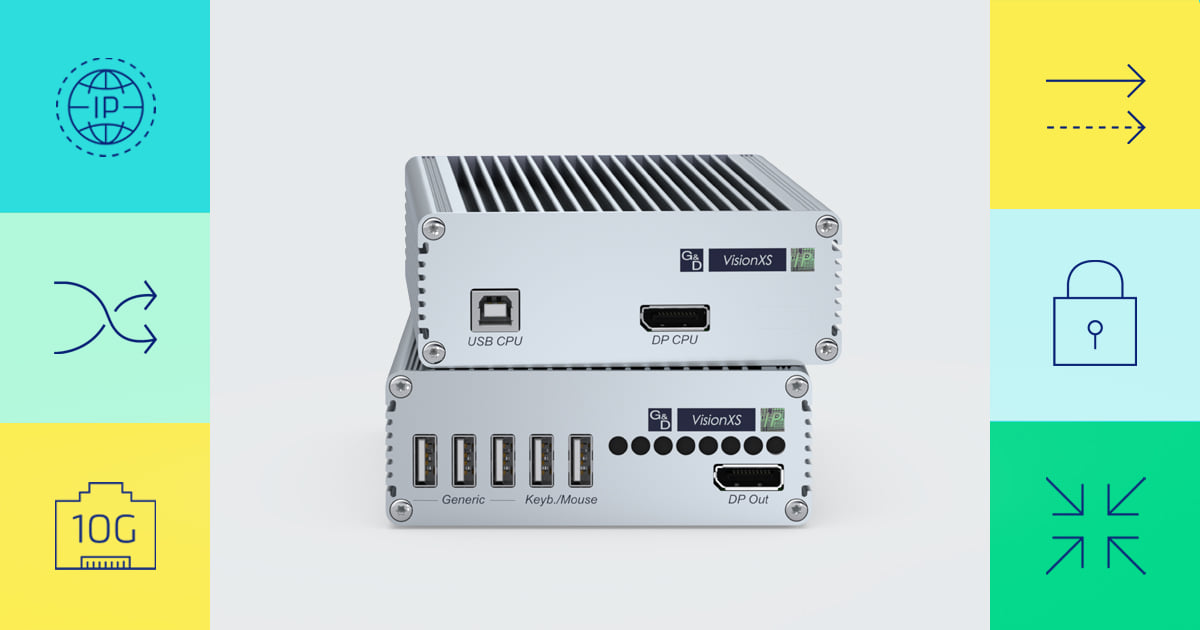 Maintenant disponible !
Le nouveau KVM sur IP VisionXS de  <a href="/gdsys/">Guntermann & Drunck</a>. Plus petit, plus compact, plus puissant, idéal pour les salles de contrôles et de commandes.

Plus d'infos : 
bit.ly/visionxs

#kvmip #kvmoverip #controlroom #controlcommande