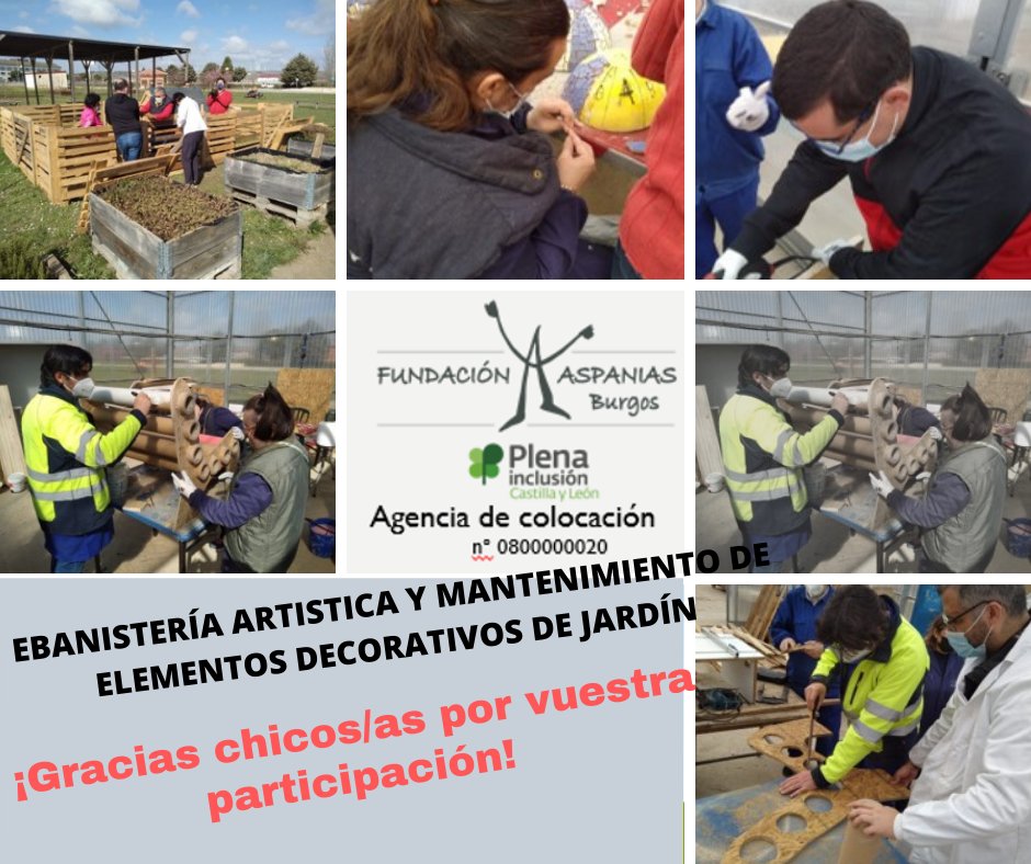 En 2022 tenemos Itinerarios personalizados de inserción sociolaboral, gestionados por el departamento de Orientación, Formación e Inserción Laboral para mejorar la empleabilidad
#empleo #Burgos #trabajo #discapacidad #formación #jóvenes #FSE #YEI #PlenaInclusión
