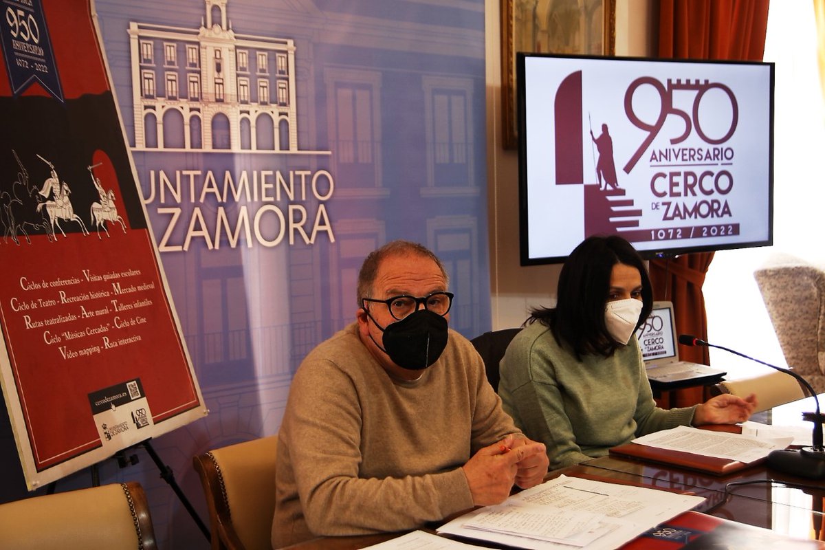 AytoZamora's tweet photo. Zamora rememora la vida de la ciudad en la Edad Media, con la conmemoración del 950 aniversario del Cerco.

Las actividades incluyen conferencias, teatro, recreaciones, visitas guiadas, rutas teatralizadas e interactivas, talleres, cine y música.

https://t.co/HQ00y0Y9Bc https://t.co/0uwnDeOubl