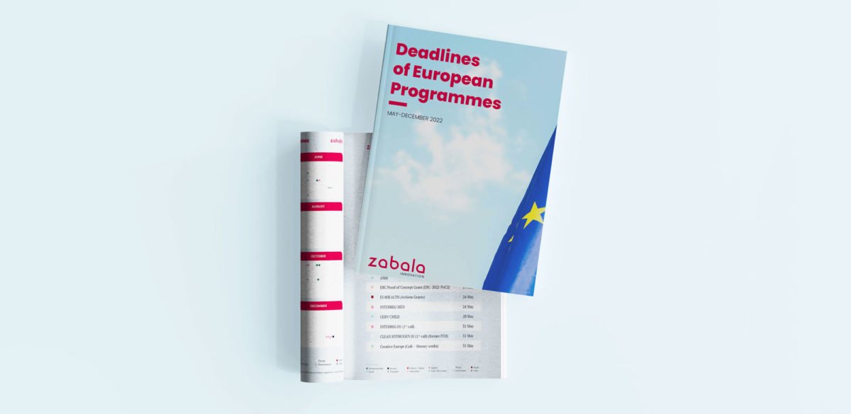 🆕📕 Hemos preparado un completo calendario con las #deadlines, hasta diciembre de 2022, de las convocatorias de financiación europeas más relevantes 🇪🇺 ¡Podrás tener todas las fechas clave a tu alcance!

Descárgalo aquí👉 zabala.es/publicaciones/…

#InnovationWorks
