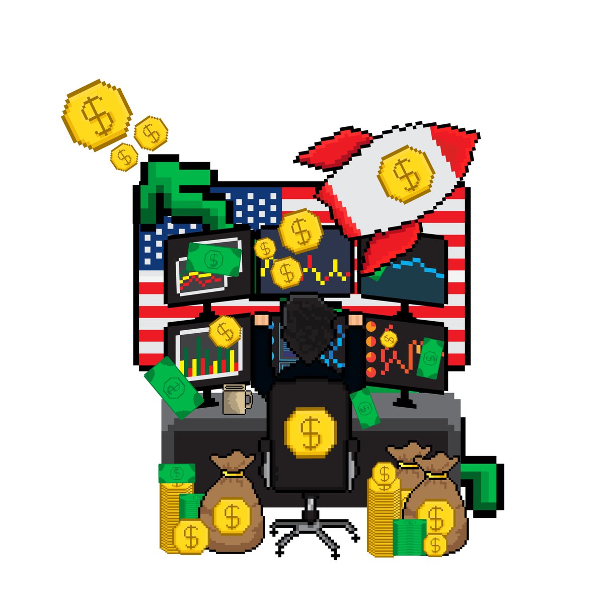 TraderNFTs1's tweet photo. Trader NFTs
https://t.co/YStQQYcN7P
#AlturaNFT #NFT #pixelart #TraderNFTs #trader https://t.co/5FmvzZLlrY