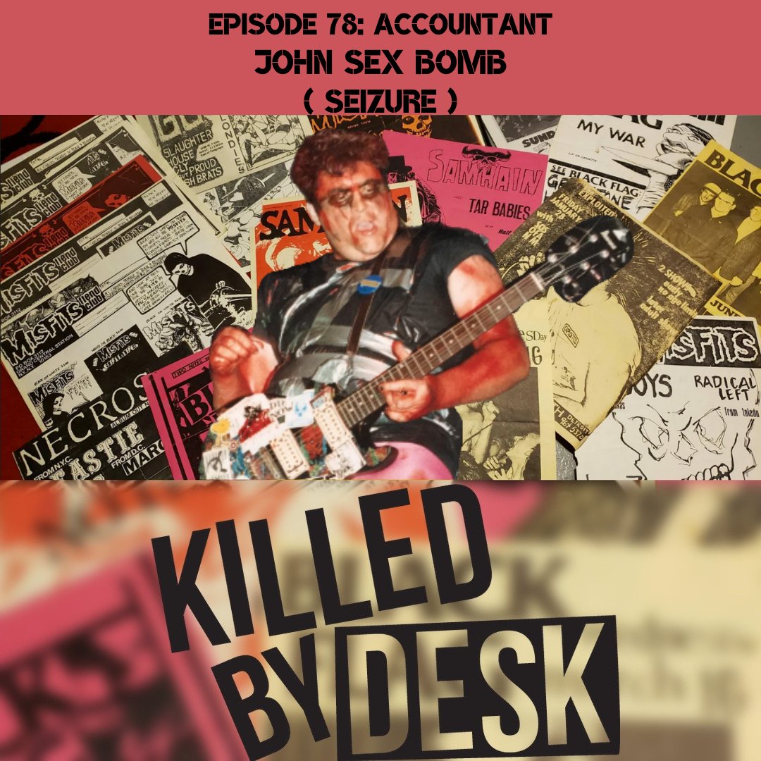 Add it up - it's time for a new episode with guest John from Seizure! Check it out at killedbydesk.com or wherever you listen to this nonsense... #KilledByDesk
