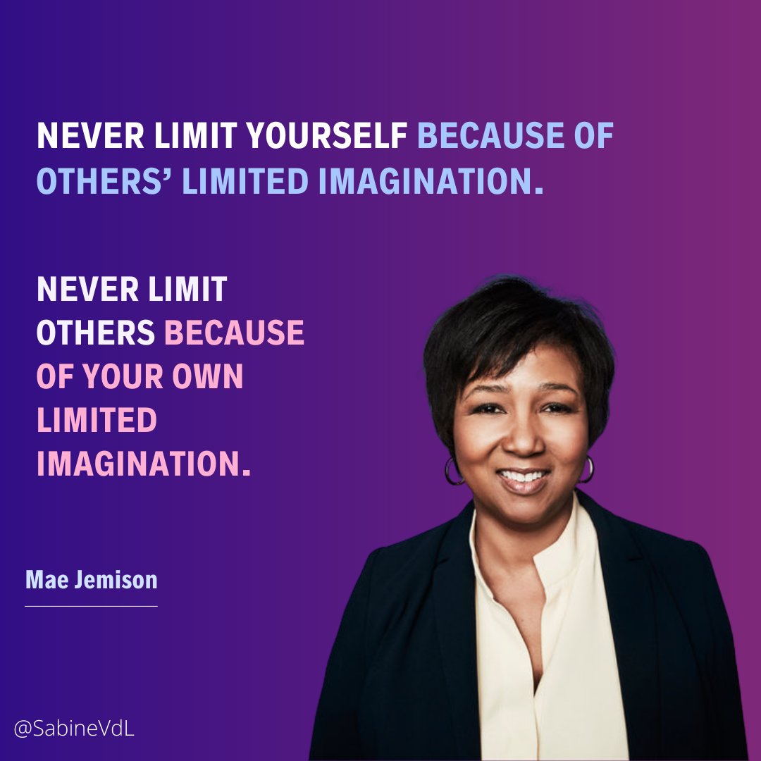 SabineVdL's tweet photo. Don't limit your potential because of others limitations and no "saying".
Evaluate every piece of advice.
Take what makes the most sense to you.
#scoutingforgrowth #fintech #insurtech #fututetech #investing https://t.co/kXXFxE7vkH