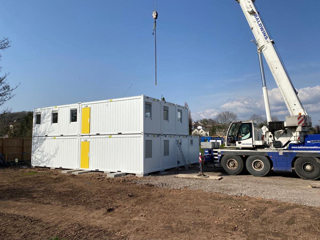 modex_spaces's tweet photo. Delivery last month for @WillmottDixon to Bassaleg School in Newport.
16 Module Modular Building over 2 floors.
#modularbuilding https://t.co/o1Gdlb5DUJ