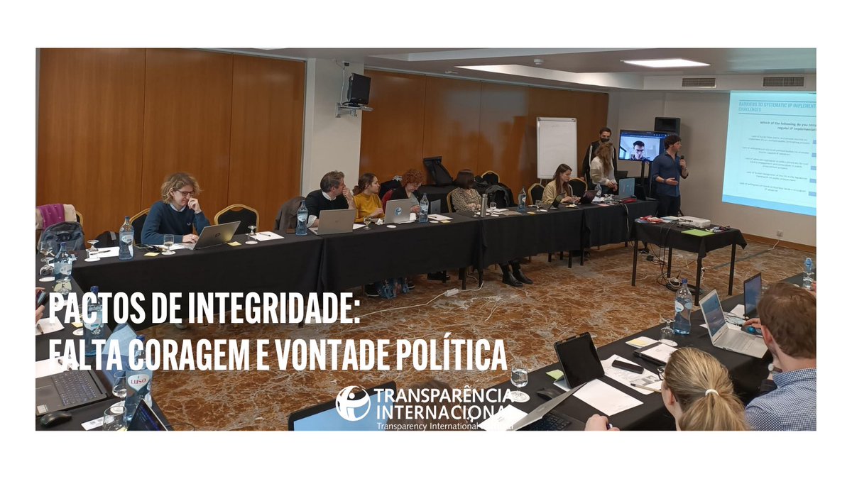 transparenciapt's tweet photo. @EU_Regional @anticorruption ➡️ Pactos de Integridade em Portugal: falta coragem e vontade política https://t.co/fi19YPeBpc
#transparenciapt #pactodeintegridade #integritypacts #transparencyinternational https://t.co/mm8j1rSjzj