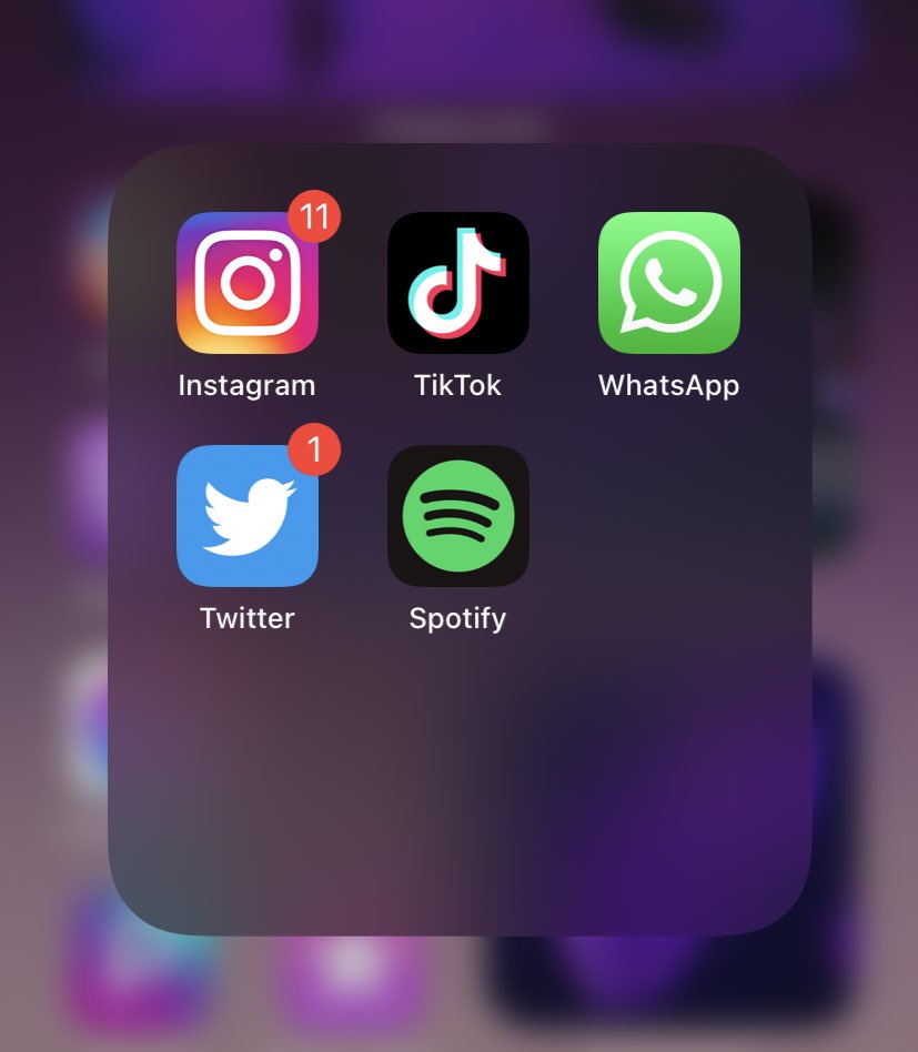 mi vida se basa en estas 5 aplicaciones