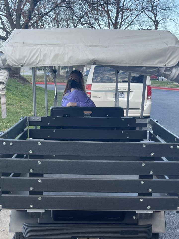 MoStateRHA's tweet image. It’s KINDNESS CAB DAY!!! If you see a RHA member or exec driving around campus on golf karts make sure to stop one for a ride to anywhere on campus!