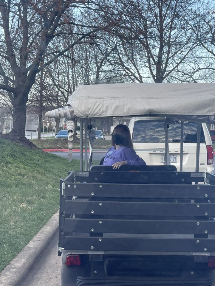 MoStateRHA's tweet image. It’s KINDNESS CAB DAY!!! If you see a RHA member or exec driving around campus on golf karts make sure to stop one for a ride to anywhere on campus!