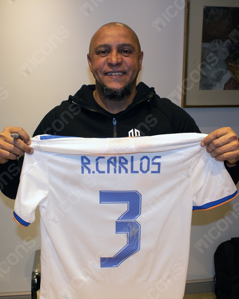 🤩 Our friends at the official UCL Store are giving away a Roberto Carlos signed Real Madrid shirt! Head to the link below, sign up and correctly predict the score in tomorrow night's #UCL match between Chelsea and Real Madrid for your chance to win! ➡️ bit.ly/3qQe7va