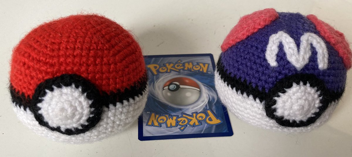 Lu3_666's tweet photo. Pokémon! Gotta catch them all!

There’ll be atleast 10 different Designs 😬

You want one? Just message me! 😅

#pokemon #crochetismysuperpower #handmade https://t.co/LET7ialSvz