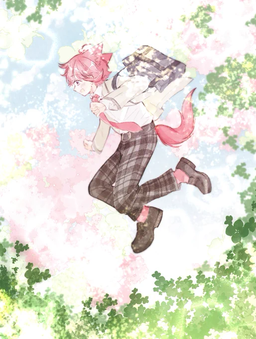 春🐶🌸
#莉犬くん
#りいぬぎゃらりー 
#すとぷりギャラリー 