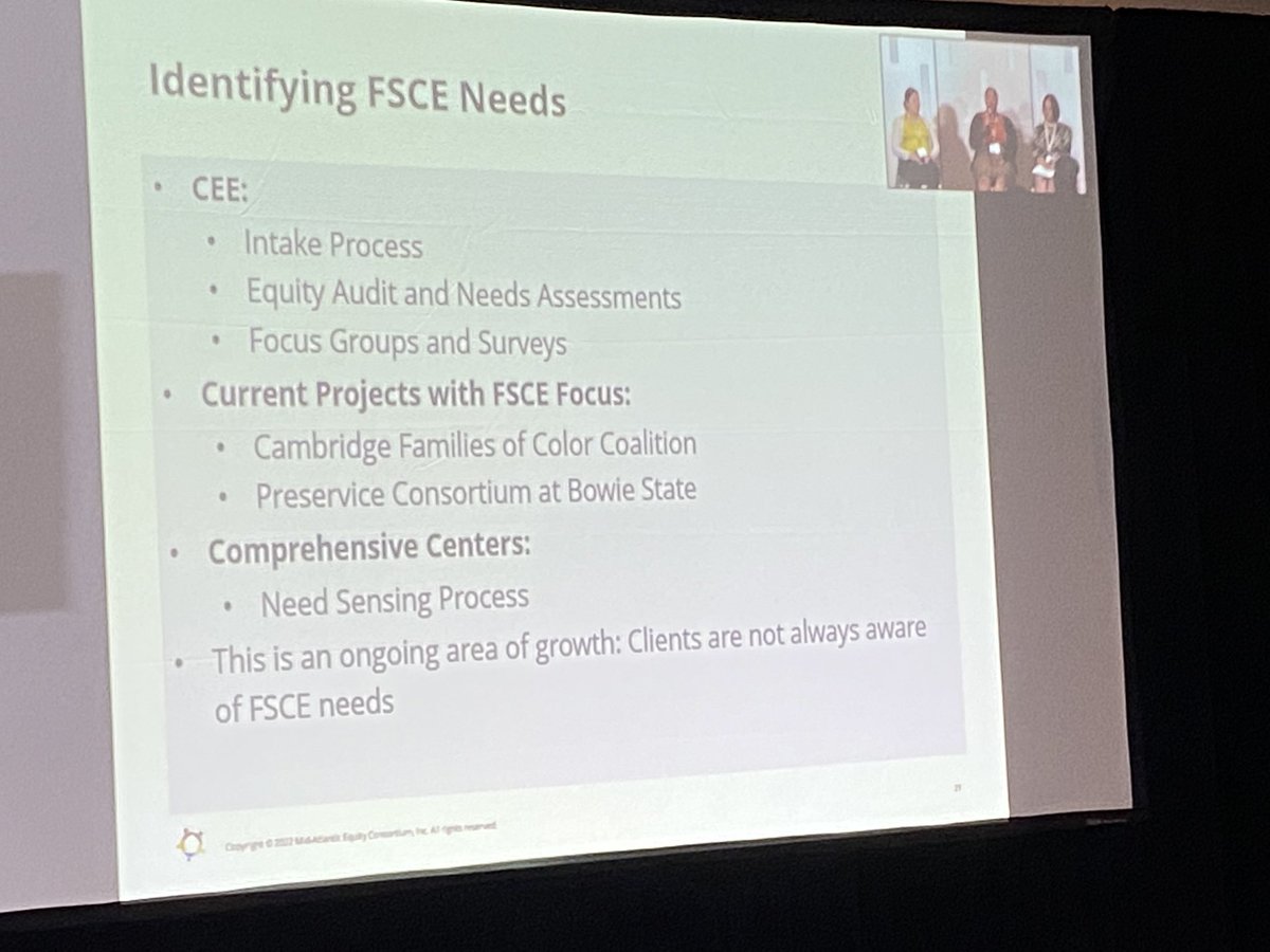 @MAEC4Ed Dr. Rouland, MAEC’s Vice President discusses MAEC’s process for leveraging family voices in the work of the Center for Equity <a href="/SageAdviz/">Karmen Rouland</a>