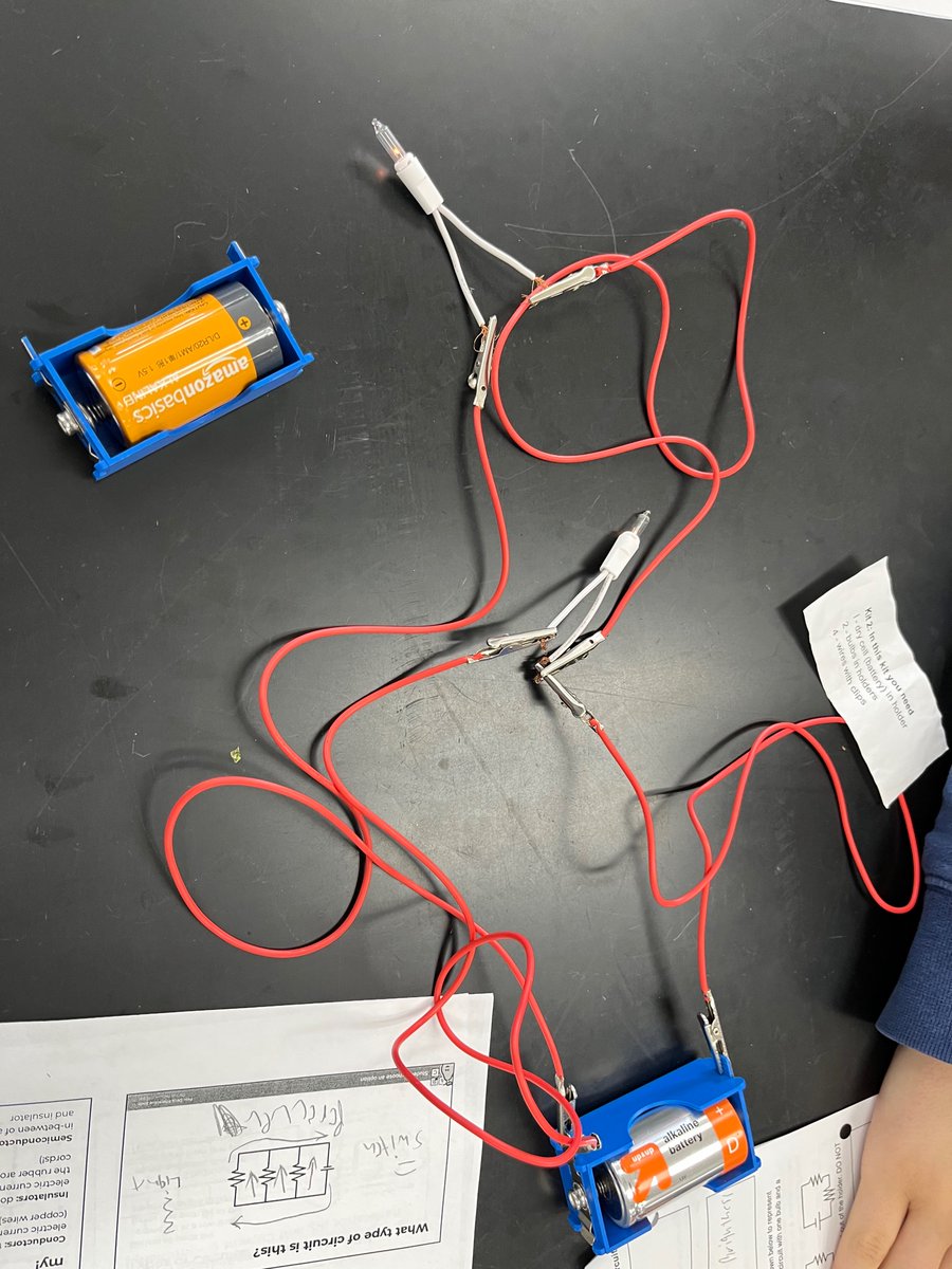 All hands on deck as we build and test circuits in science 8 🔋🔌<a href="/mehms/">Mary Ellen Henderson Middle School</a> <a href="/FCCPS/">Falls Church City Public Schools</a> <a href="/IB_in_FCCPS/">IB in FCCPS</a>