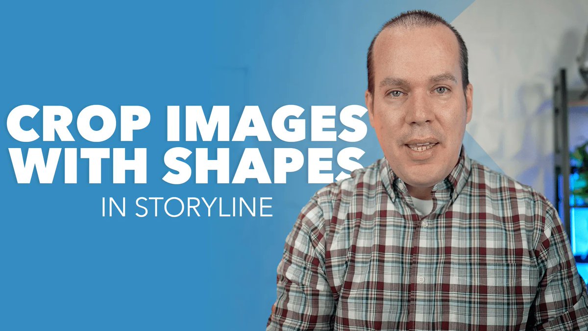 JeffBattLXD's tweet photo. Add some more style to your #Articulate #Storyline360 courses by cropping your images to various shapes as well as add gradient backgrounds. See how it is done here https://t.co/FqoQb6M2k2. #learning #elearning #intructionaldesign #learninganddevelopment https://t.co/wLnoxfpp4L