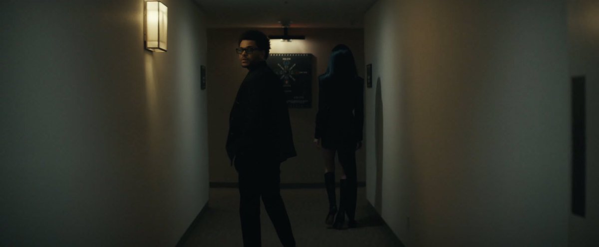 saintdoII's tweet photo. hoyeon jung in the weeknd’s out of time mv https://t.co/pMlePaD78u
