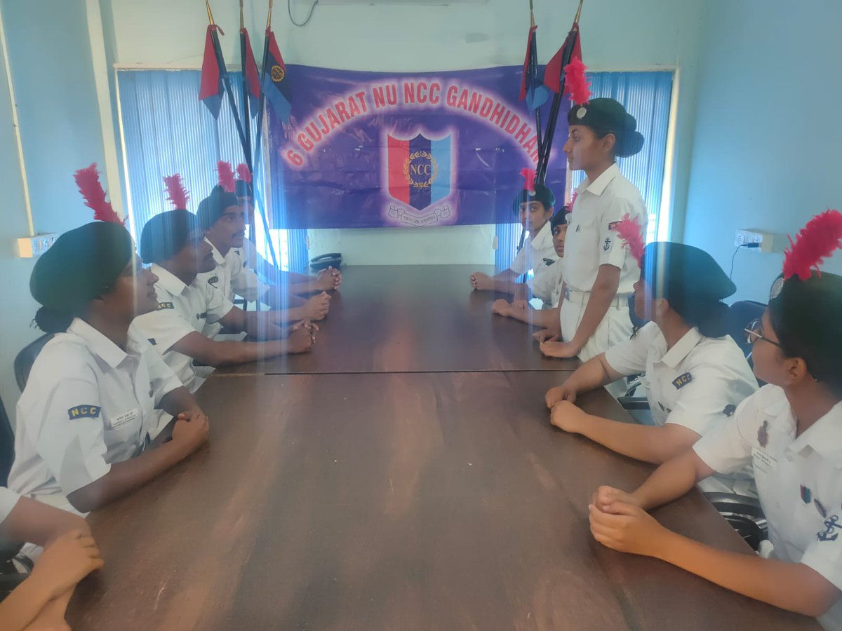NccCadets1's tweet photo. #PuneetSagar
@NCC_DTE_GUJ
Cadets of 6 Guj NU NCC kicked off the Puneet Sagar Abhiyaan with a group debate on the topic of reduction of single use plastic in our daily lives and role of the community in safeguarding its water bodies from marine pollution
@HQ_DG_NCC
@DefencePRO_Guj https://t.co/HRH02TtvkZ