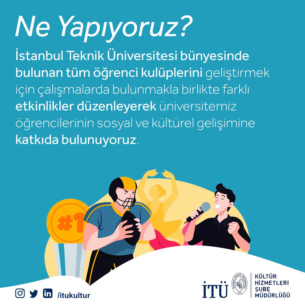 İTÜ Kültür Hizmetleri Şube Müdürlüğü tweet media
