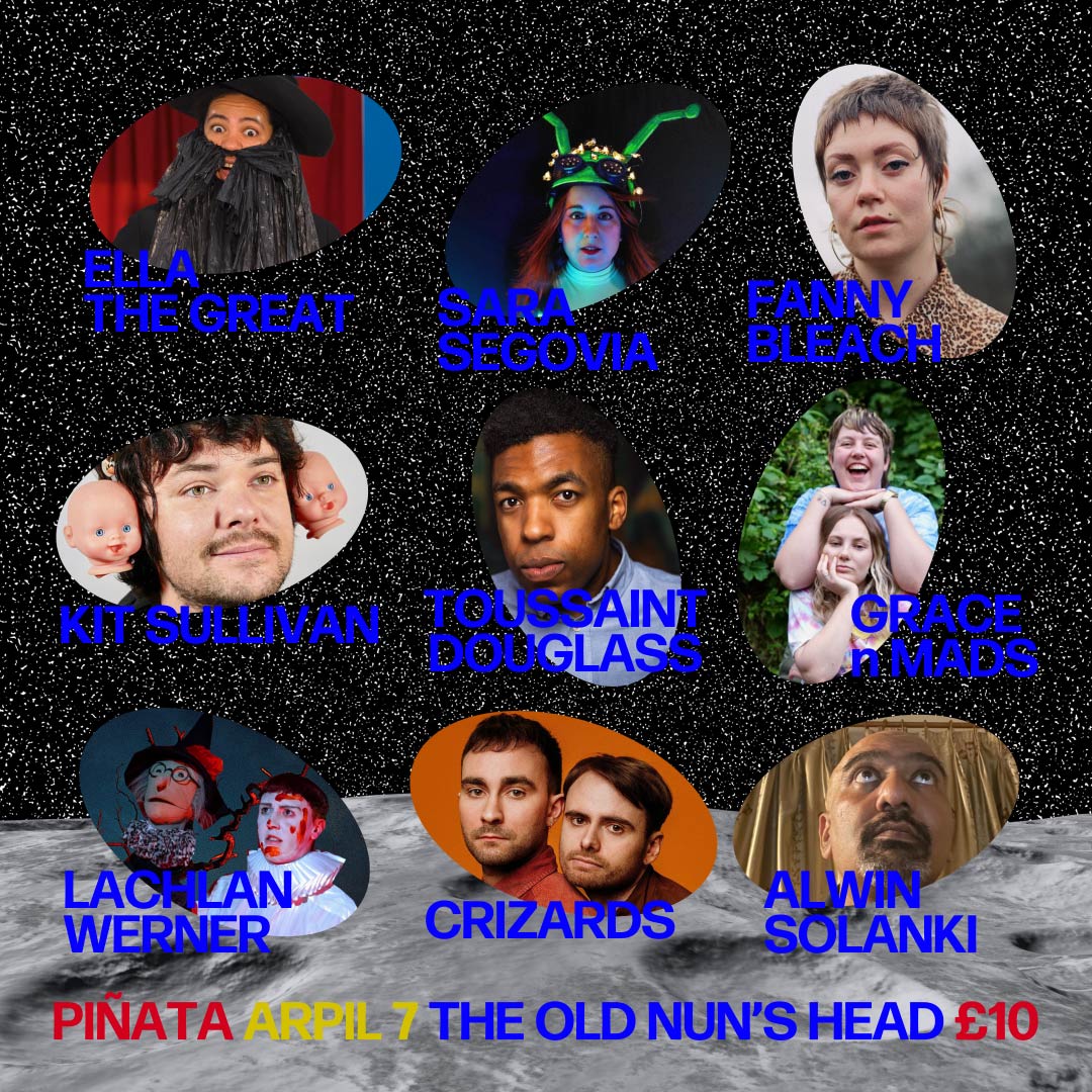 Comedy variety of your dreams. 

This Thursday night <a href="/theoldnunshead/">The Old Nun’s Head</a> 

Tickets still going! ---> link.dice.fm/yd4057ae1152
