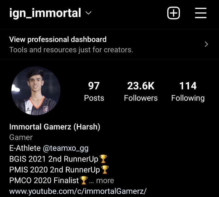 ImmortalGamerz7's tweet photo. My Instagram account (ign_immortal) with 23.6K followers has been disabled. As I haven't violated any community guideline help me get my account back @facebookapp @instagram @finkd https://t.co/jtvGLWyVVQ