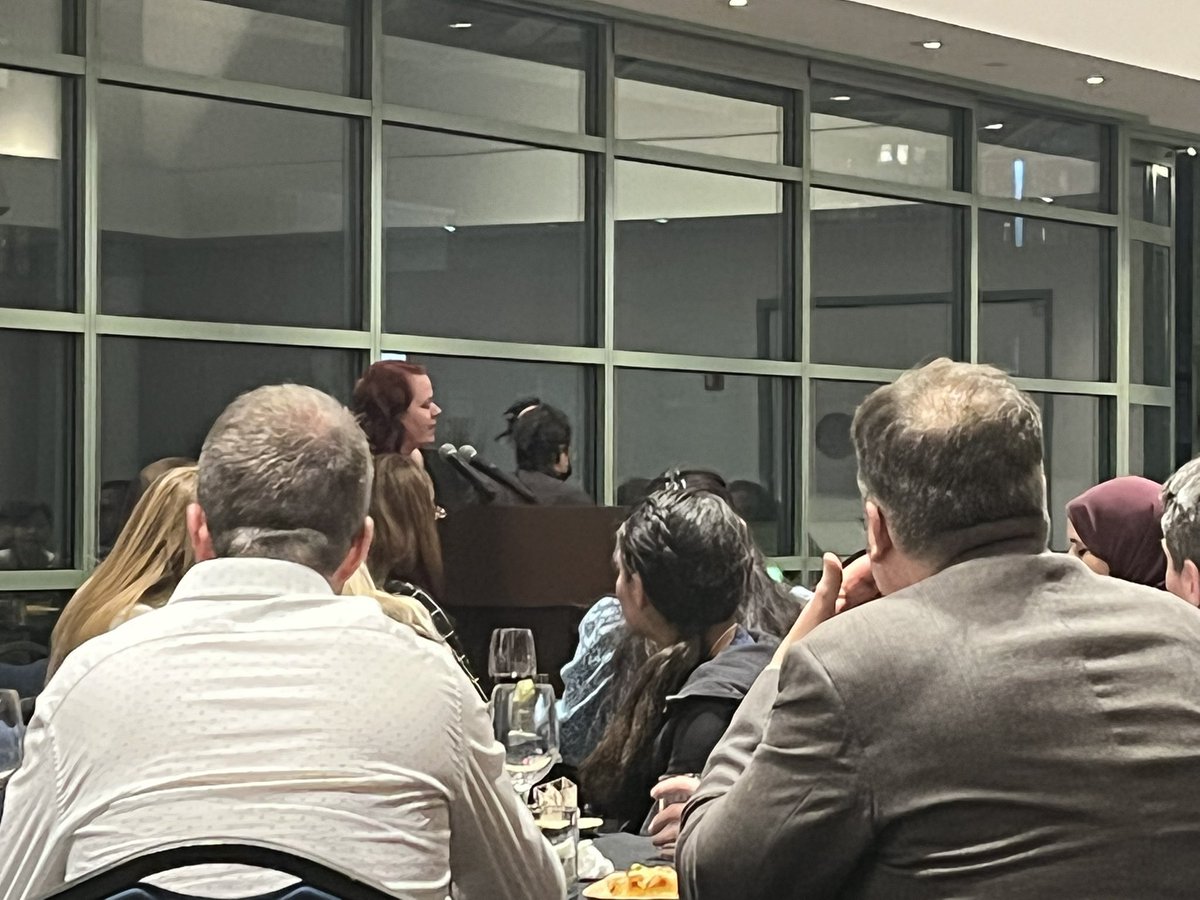 ptreviewer's tweet photo. Awesome time at the @APSRespiration banquet last night! Excellent speech by @BatesPhysio and an overall a great night of connecting and sharing respiratory physiology! A truly welcoming experience! #APSatEB #EB2022 #ExBio https://t.co/qZLOLZls9Q