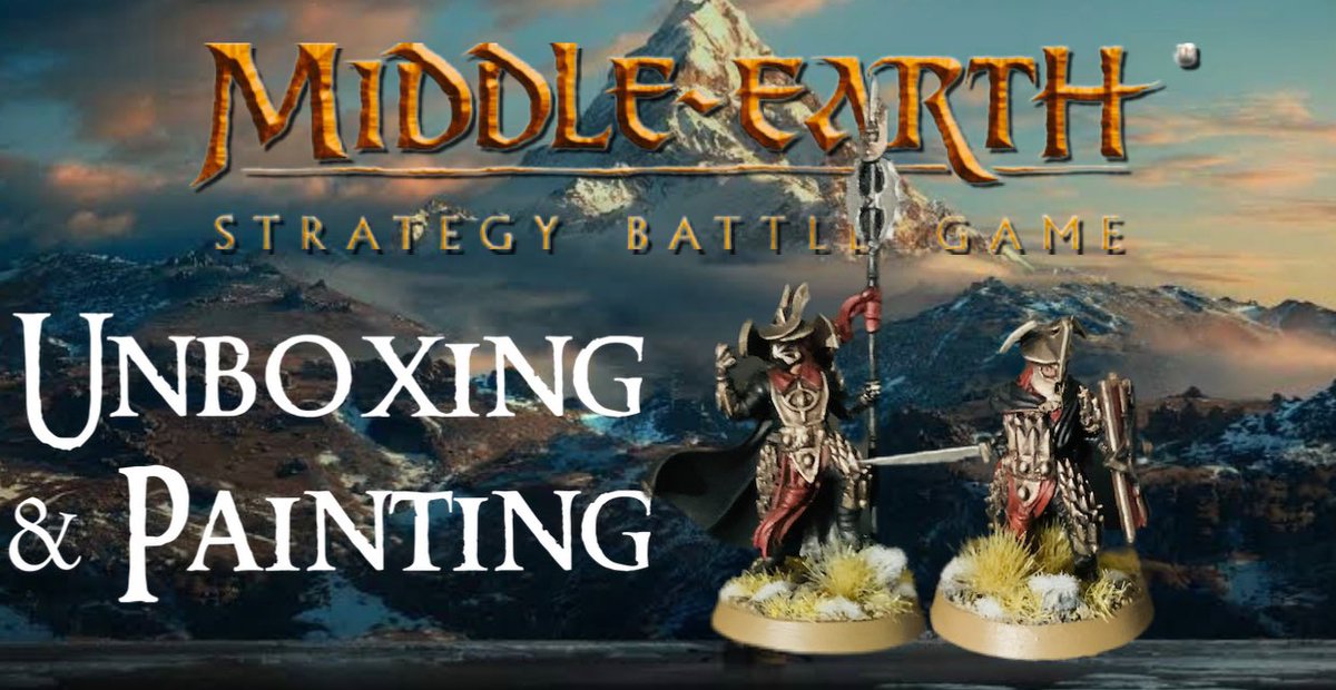 MiddleEarthGam1's tweet photo. New Video Is Out!
Middle Earth SBG Rutabi and Brórgîr: Painting &amp; Hobby Vlog! https://t.co/0nzZMONYgv via @YouTube @YouTubeCreators #middlearth #middleearthsbg #WarhammerCommunity #defenceofthenorth #warhammerpainting https://t.co/NDkyhIb4CB