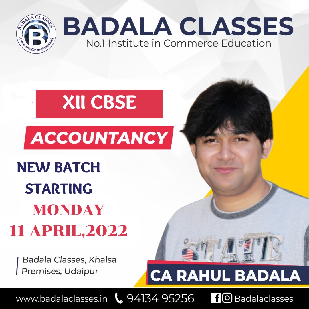 BadalaClasses's tweet photo. Right beginnings lead to right destinations!!

Enroll now and begin right!!

New batches beginning for XII Accountancy!!

#badalaclasses #badalaclassesudaipur #badalians #cbse #rbse #12th #12 #accountancy #accounts #new #newbatch #newstart #success #successmindset #bestteacher https://t.co/iixINji1nP